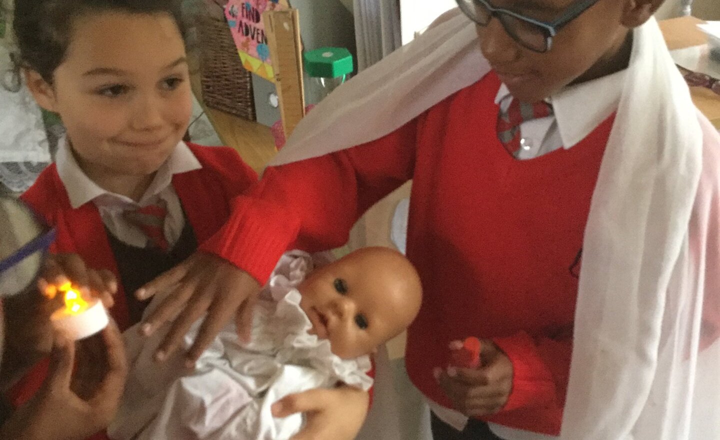 Image of Deirdre gets Baptised